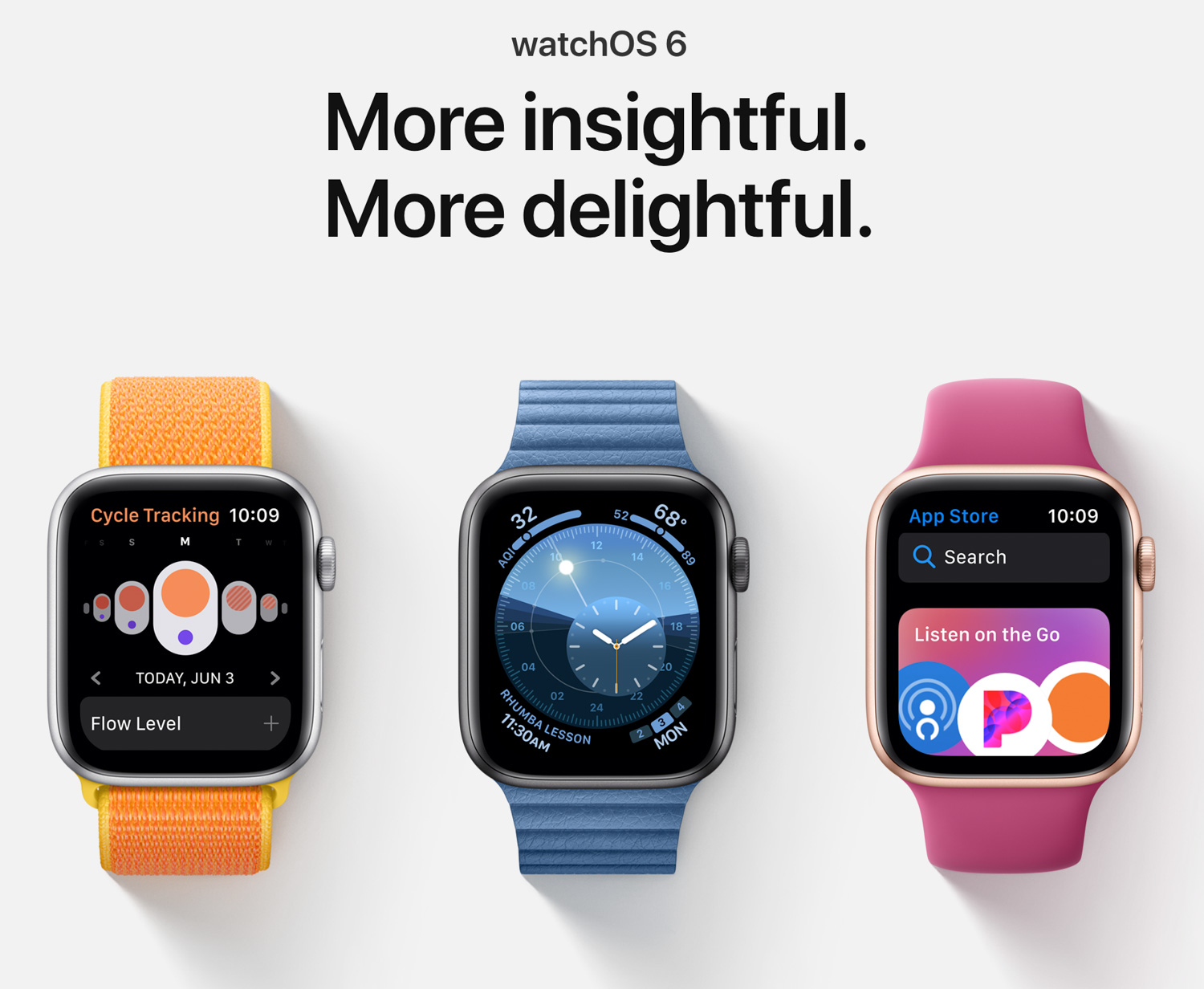 アップルウォッチ「watchOS6」の進化は、地味だがかなりイケてる