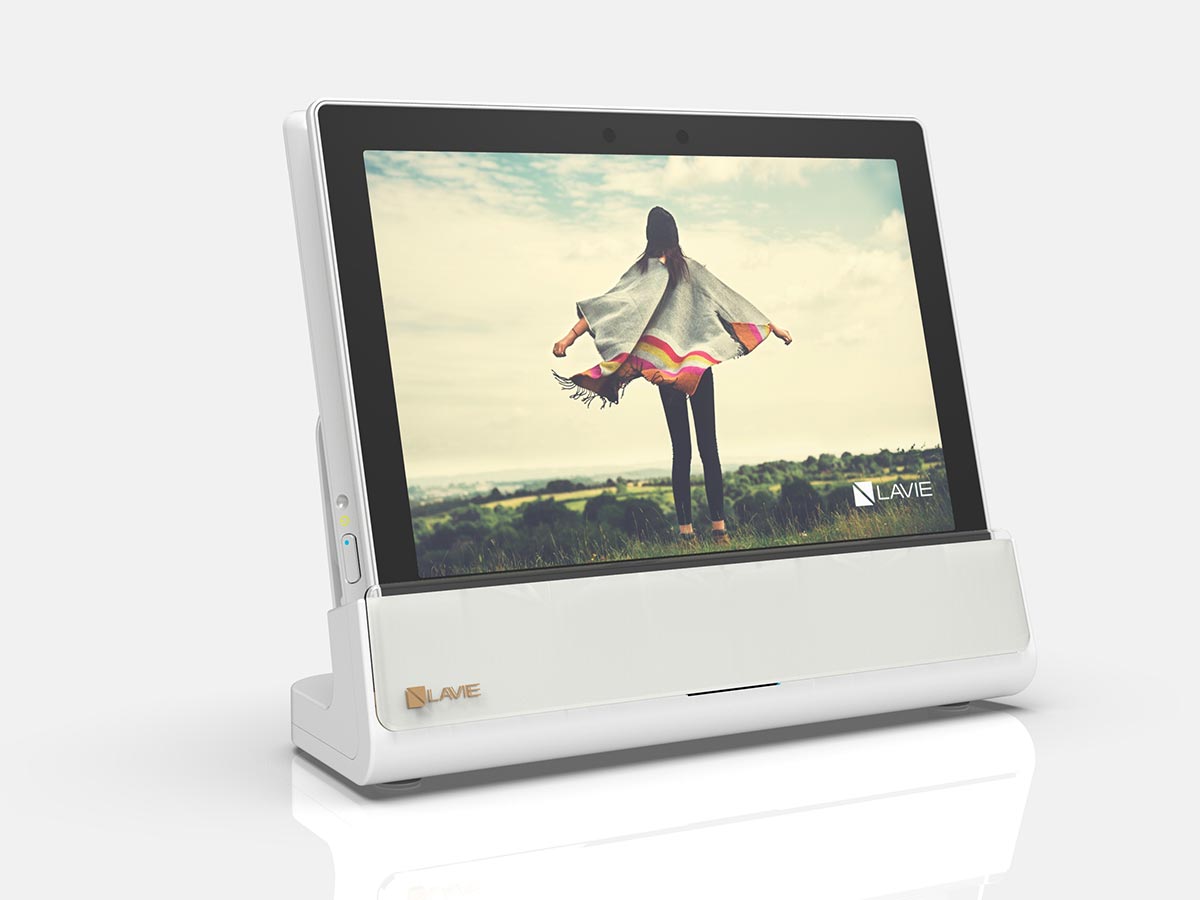 まるでゲーム機？ NEC PCが異色の8インチノートPC「LAVIE MINI」発表