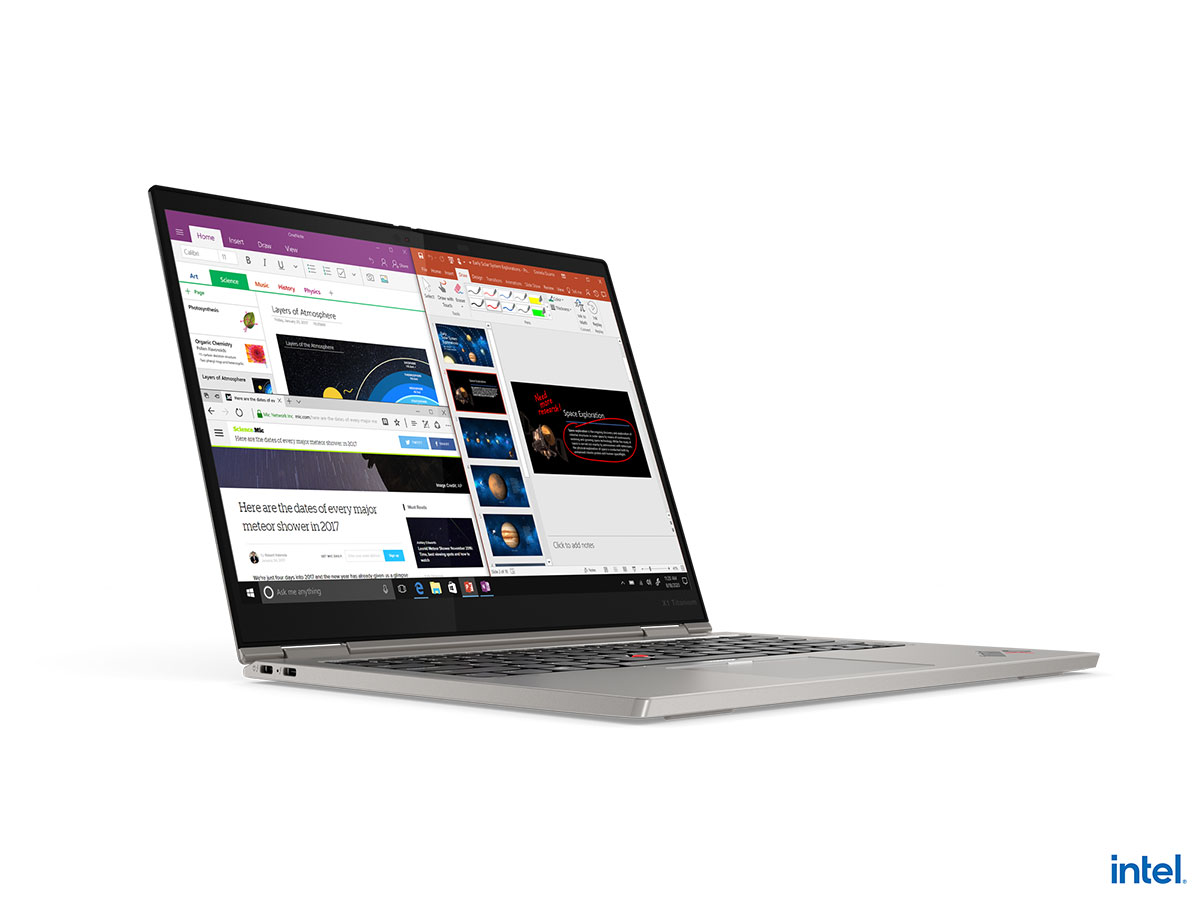 薄さ11ミリのチタン製ThinkPad「ThinkPad X1 Titanium Yoga」など最新