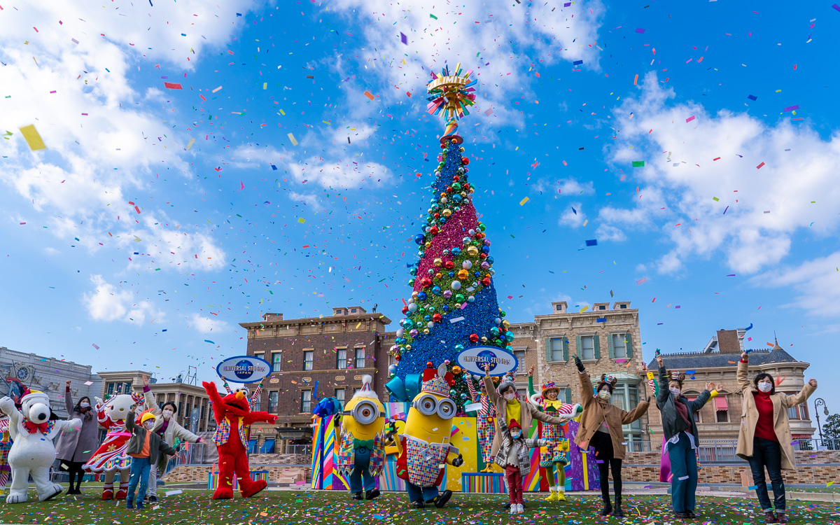 USJ、コロナ注視で迎える2年ぶりのクリスマスと20周年…写真21枚で見る
