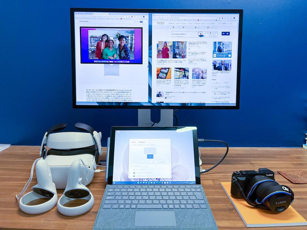 価格約20万円。アップル「Studio Display」をWindowsで使うと