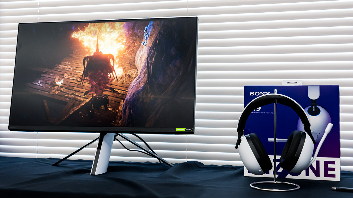 ソニーが新PCゲーム機器ブランド「INZONE」発表、独自技術搭載の