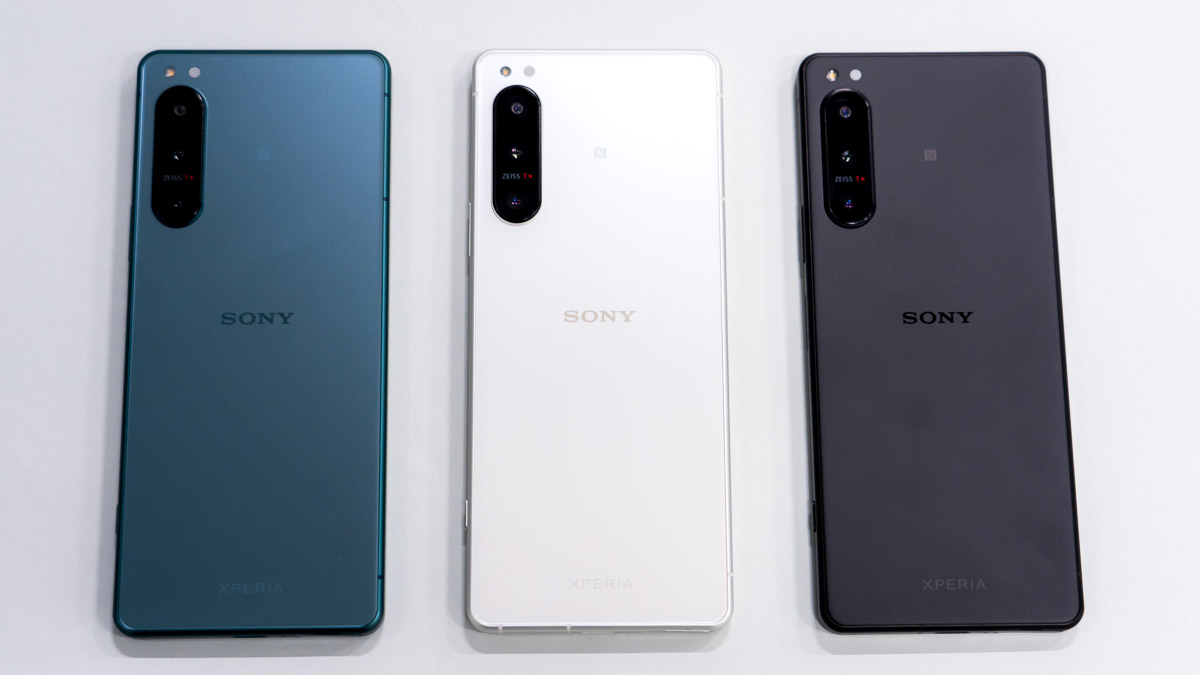 ソニーの持ちやすさ重視の新型スマホ「Xperia 5 IV」発表、日本でも