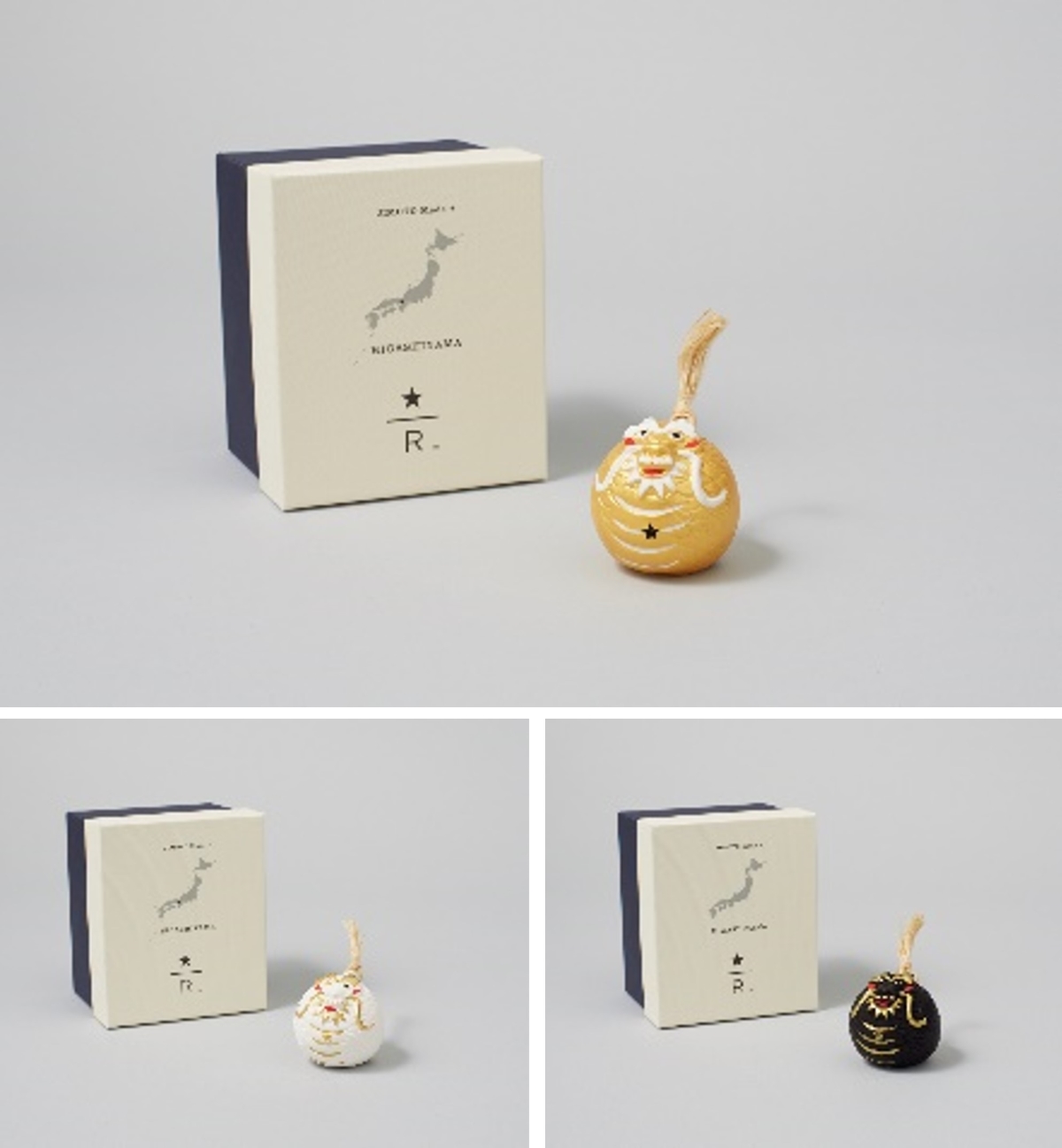 スタバと100年続く京都の人形工房が今年もコラボ。まんまるの辰