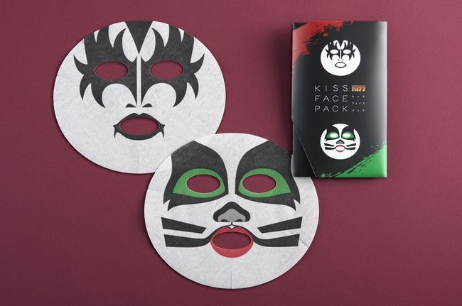 世界的ロックバンド Kiss のメイクがフェイスパックになりました Mashing Up