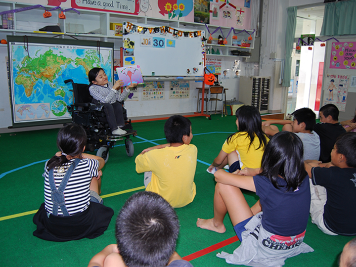 小学校の教員時代。