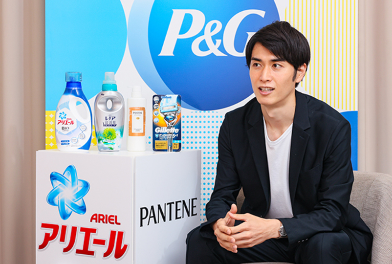 P&Gが目指す「平等な世界」への施策を語る秋山さん。