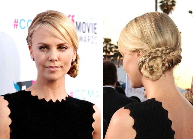 日刊セレブ シャーリーズ セロンらの真似したくなる編み込みヘアスタイル Mashing Up