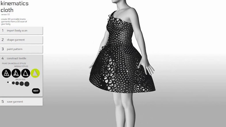kinematics dress
