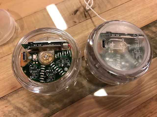 LEDが音楽・映像に合わせてビカビカ光まくるIoTヨーヨー登場2