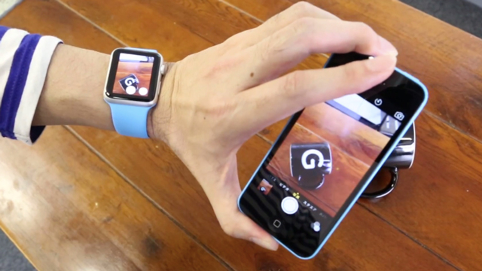 Apple WatchからiPhoneのカメラをリモート操作して写真が撮れる AppleWatch ギズモード・ジャパン