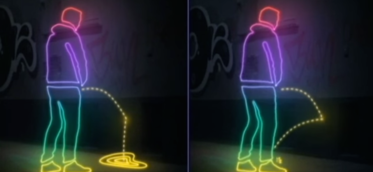 立ちションを跳ね返す壁がサンフランシスコにも登場 ギズモード ジャパン