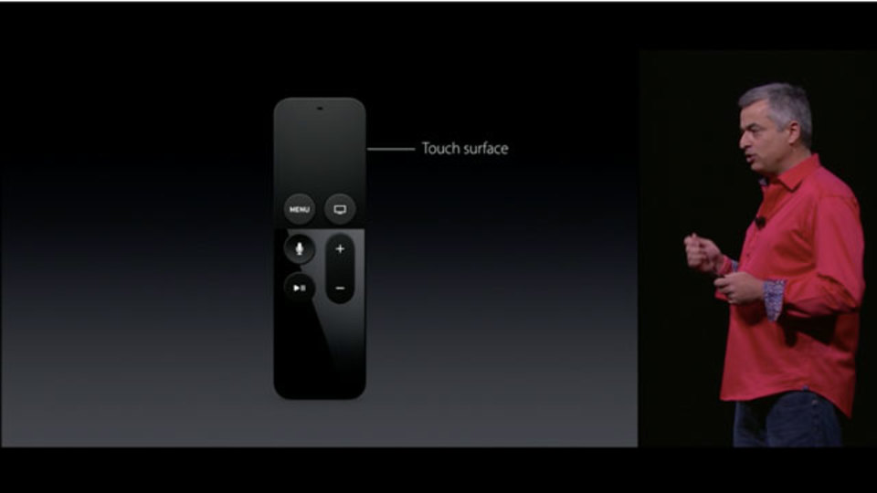 新Apple TVのリモコンは超かしこい。Siriとタッチ対応に ...