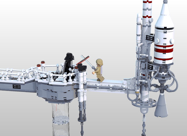 スター・ウォーズ レゴ 親子対決 再現