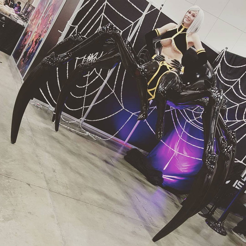 もはや映画の特殊効果レベル! モンスター娘ラクネラのコスプレ 【SALE】 モンスター娘のいる日常 ラクネラ キャップ 帽子 2種セット キャップ