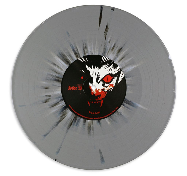 悪魔城ドラキュラ アナログレコード レコード表面