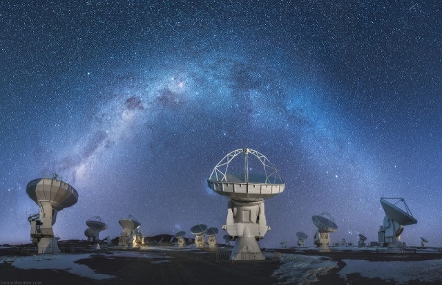 ウユニ塩湖 星空