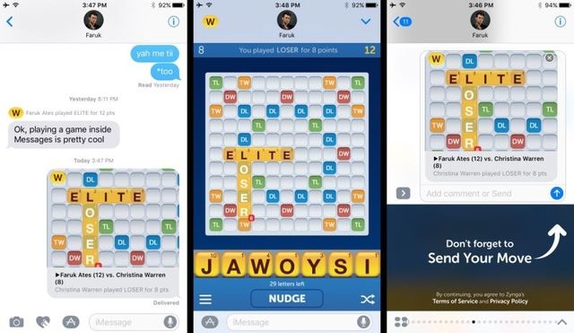 iOS 10 メッセージアプリ 3