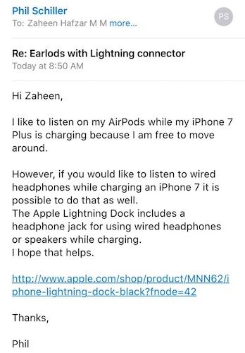Appleのフィル・シラーの声明