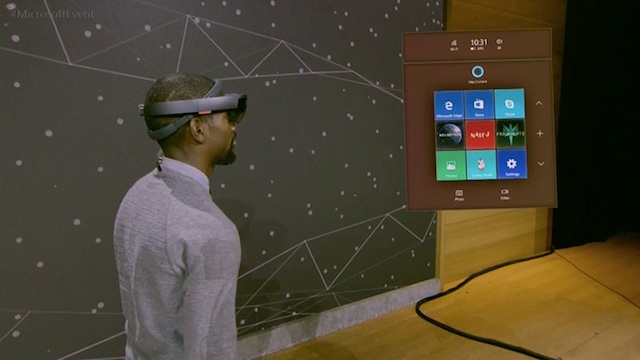 Windows Creators Update Edge 3D HoloLens 1