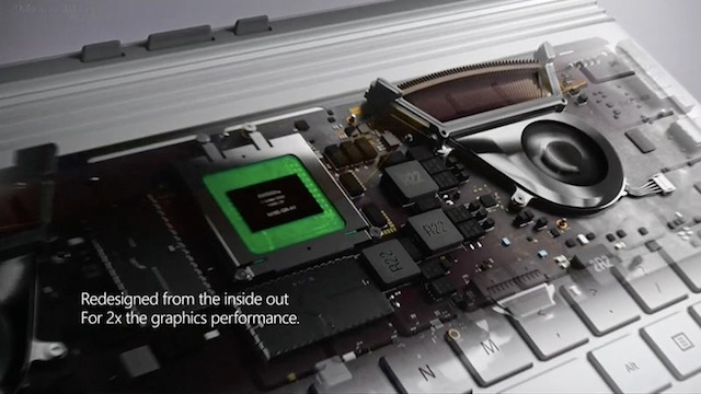 Microsoft 新型Surface Book GPU性能2倍に