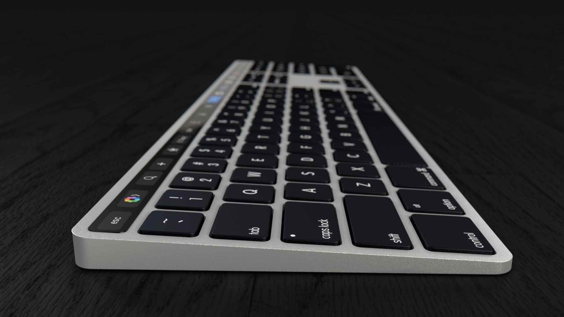タッチバーつき外付けキーボード 1