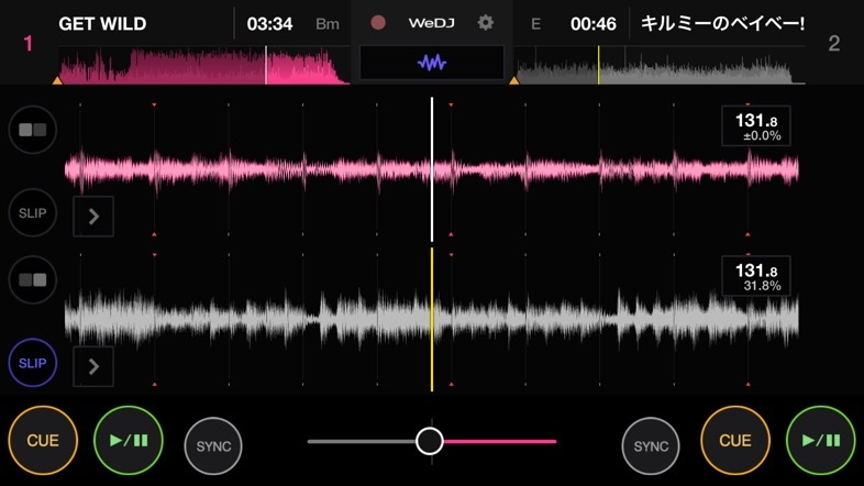 手軽にiPhoneでDJが楽しめる「WeDJ for iPhone」が今なら無料!6
