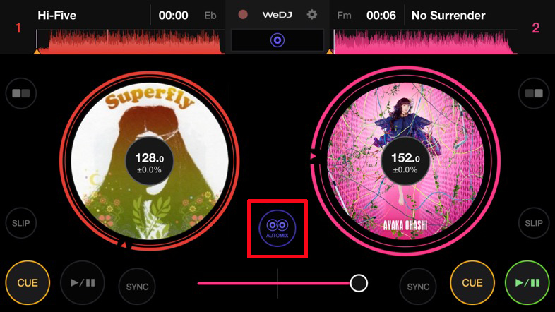手軽にiPhoneでDJが楽しめる「WeDJ for iPhone」が今なら無料!7