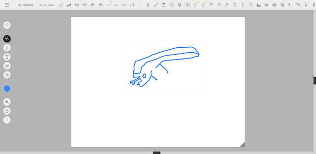 助けて!AutoDrawで宇宙人が描けない!6