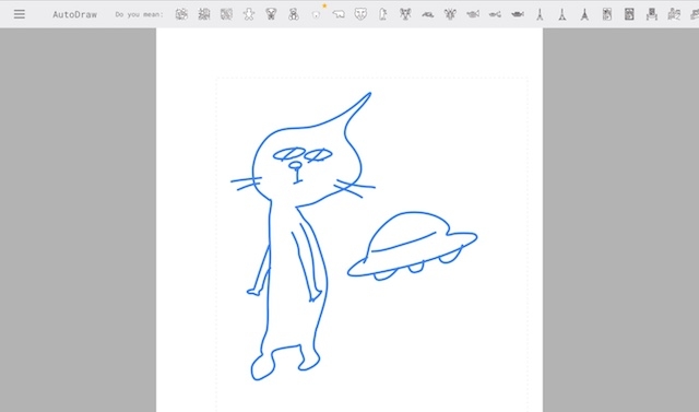 助けて!AutoDrawで宇宙人が描けない!13