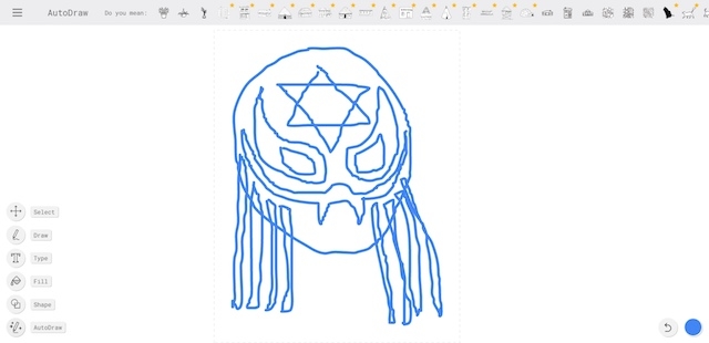 助けて!AutoDrawで宇宙人が描けない!9