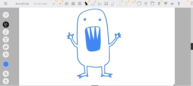 助けて!AutoDrawで宇宙人が描けない!5