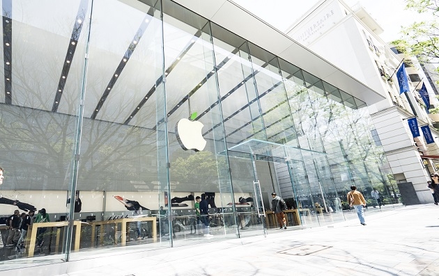 Appleの葉っぱが緑に!3