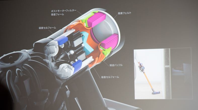 「Dyson V7」は、ハイエンドV8の機構を取り入れた、ウェルバランスなミドルレンジコードレス掃除機4