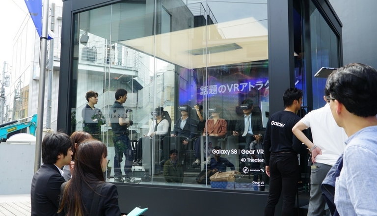 「Galaxy Studio」はVR初心者でも楽しめる遊びがイッパイだった!13
