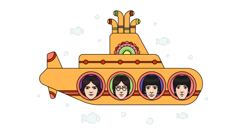 ビートルズの イエロー サブマリン がコミックになって帰ってくる ギズモード ジャパン