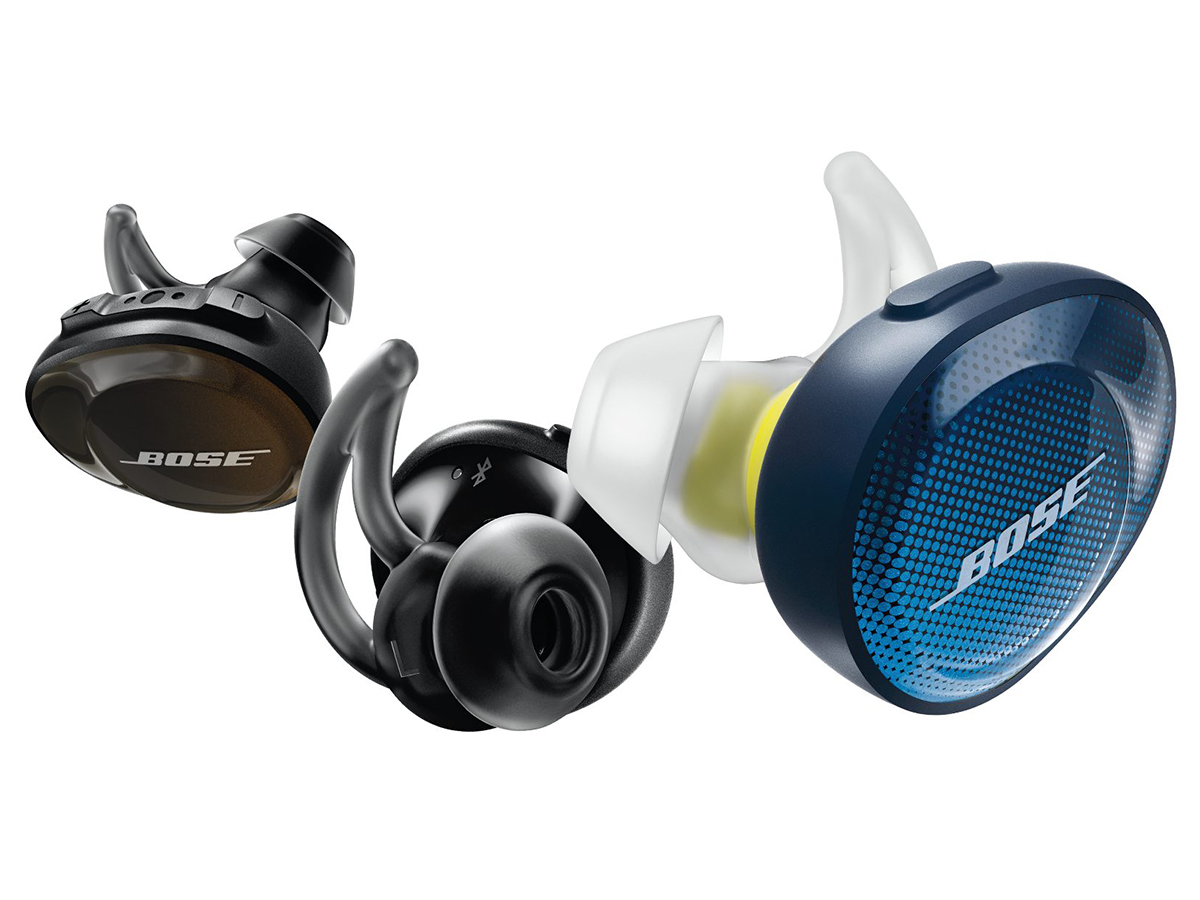 注意　左側のイヤホンは入っていません　BOSE サウンドスポーツ　フリー 防滴仕様でタフに使える。Bose初の左右独立型ワイヤレスイヤホンが登場