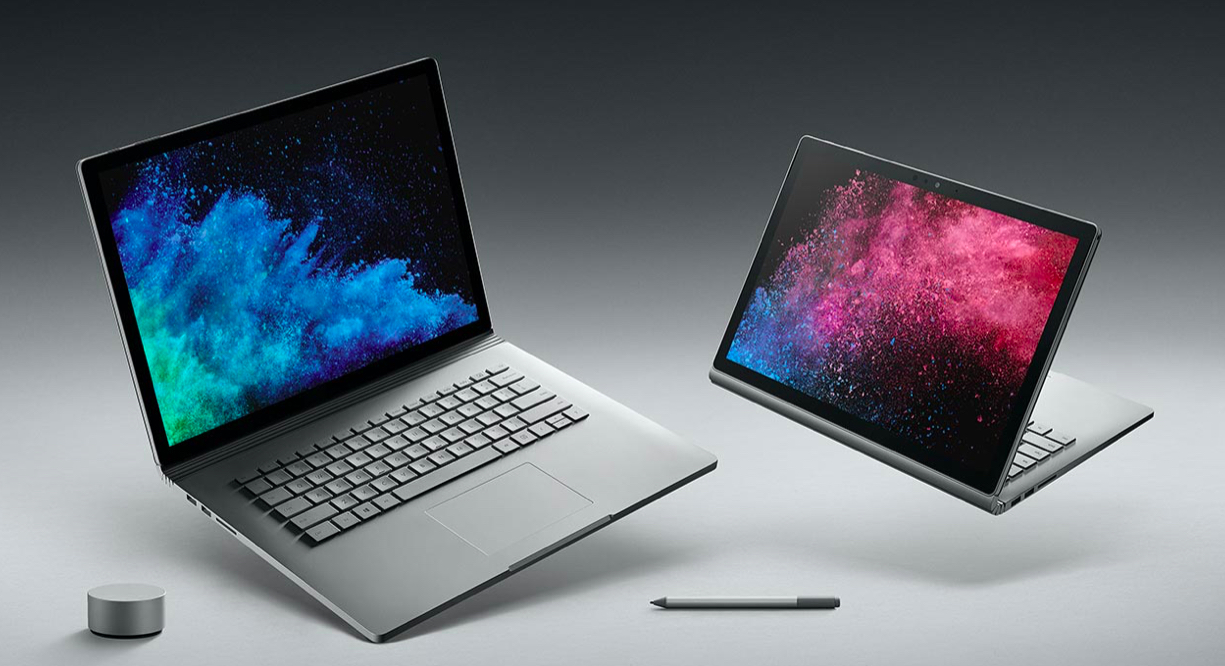 Microsoftの新型ハイエンドノートパソコン「Surface Book 2」登場！ 13