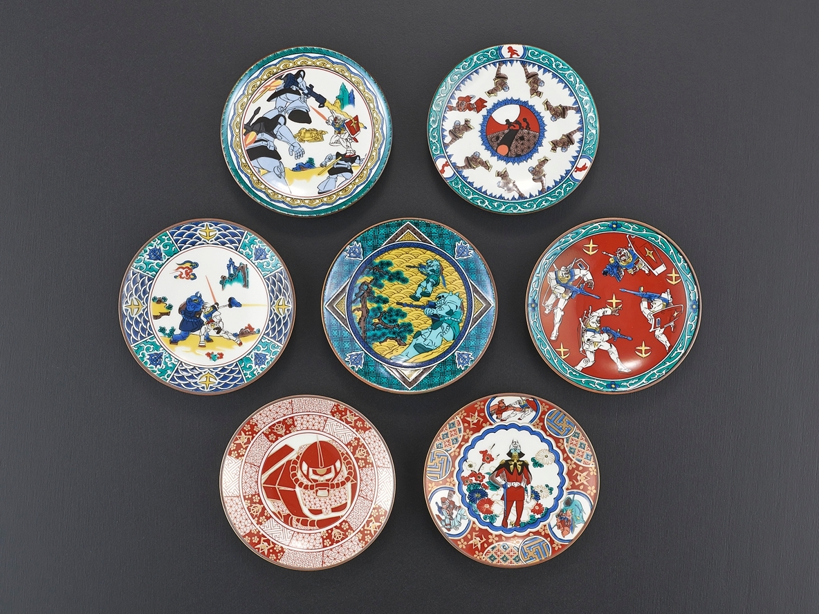 あの名場面が蘇る 機動戦士ガンダム の九谷焼 ギズモード ジャパン