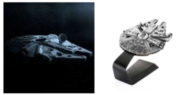 これが130年の技術 大塚家具にて スター ウォーズ 最後のジェダイ 公開記念の限定メタルモデルが販売 ギズモード ジャパン