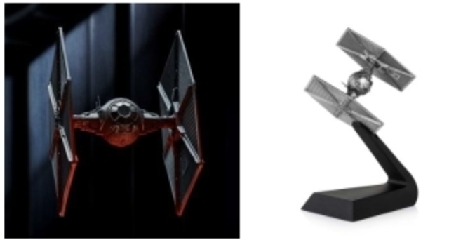 これが130年の技術 大塚家具にて スター ウォーズ 最後のジェダイ 公開記念の限定メタルモデルが販売 ギズモード ジャパン