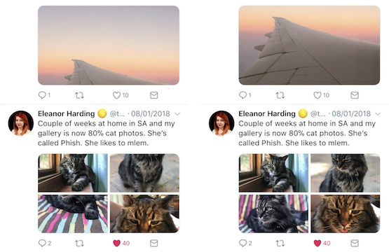 Twitter、ベストな位置で画像をクロップする機能を開発