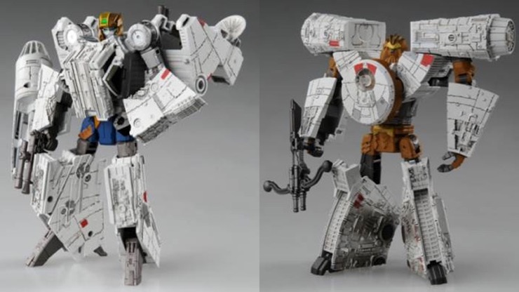 ミレニアムファルコンがロボットに変身!! スターウォーズと