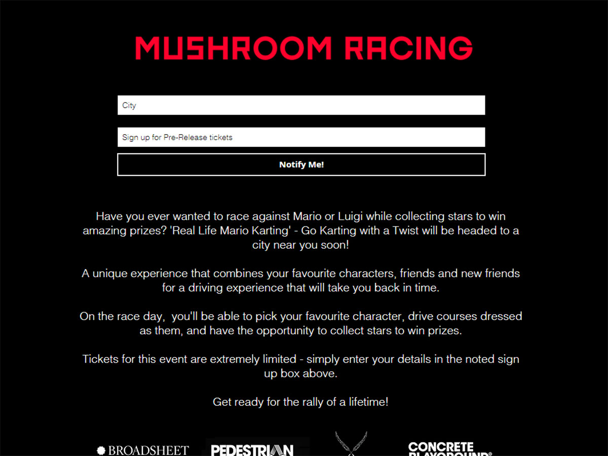 mushroomracing
