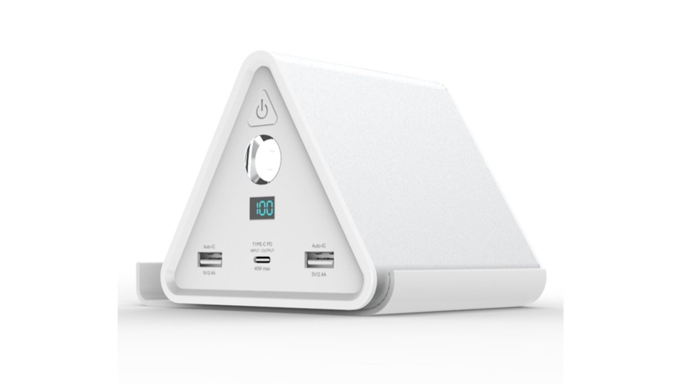 スマホを充電できる大容量おにぎり「cheero Power Mountain 50000mAh」