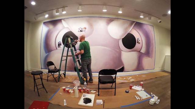 ポップカルチャーアイコンたちの「目元」を集めたアート、これは一体誰？