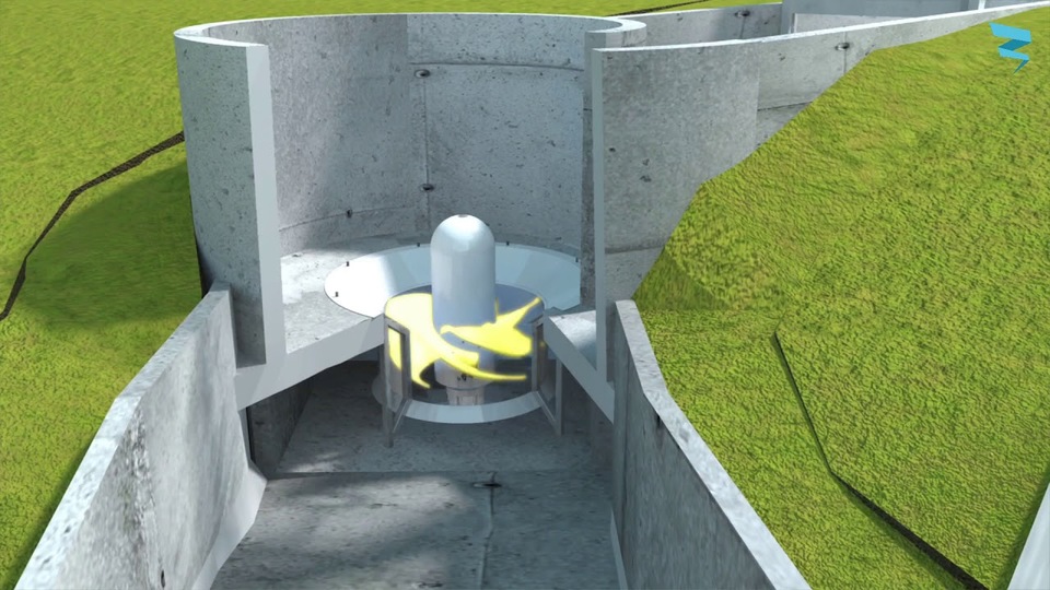 ベルギー発:古くて新しい水力発電装置「Turbulent Hydro」