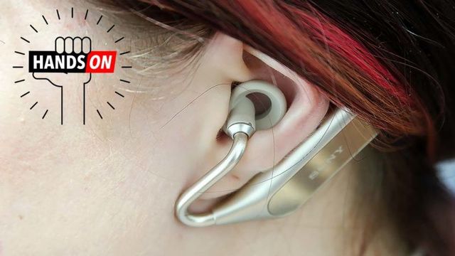 Sony Xperia Ear Duoハンズオン：音楽も環境音も同時に聞き取れる、魔法のイヤホン
