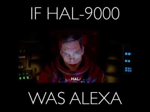 もしも『2001年宇宙の旅』のHAL 9000がAmazon Alexaだったら?