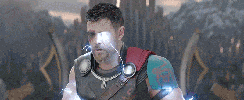 映画『マイティ・ソー バトルロイヤル』のVFX。役者のCGモデルを動かすのは役者本人